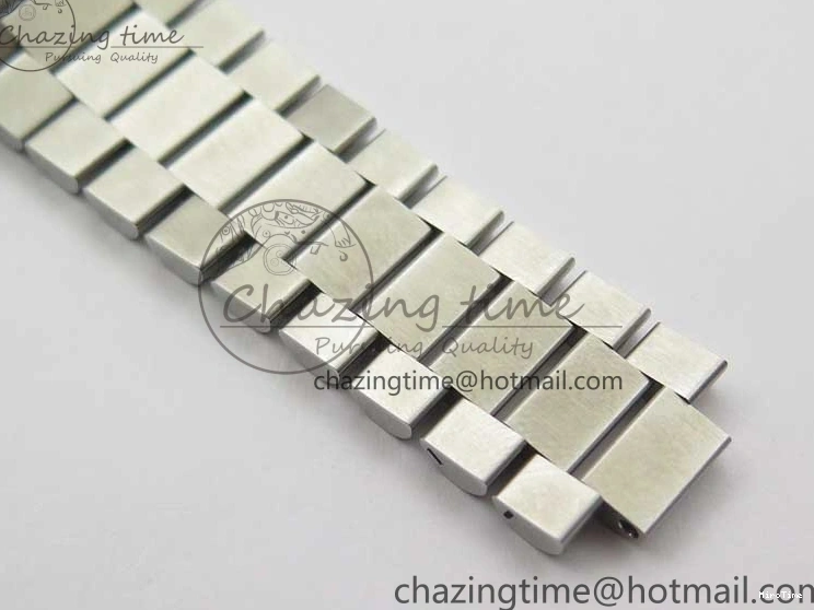 MiroTime 0111 Neat Day-Date 40mm 228239 BP New Dial Version 904 SS RG Stick Markers Dial on SS President Bracelet A 2819